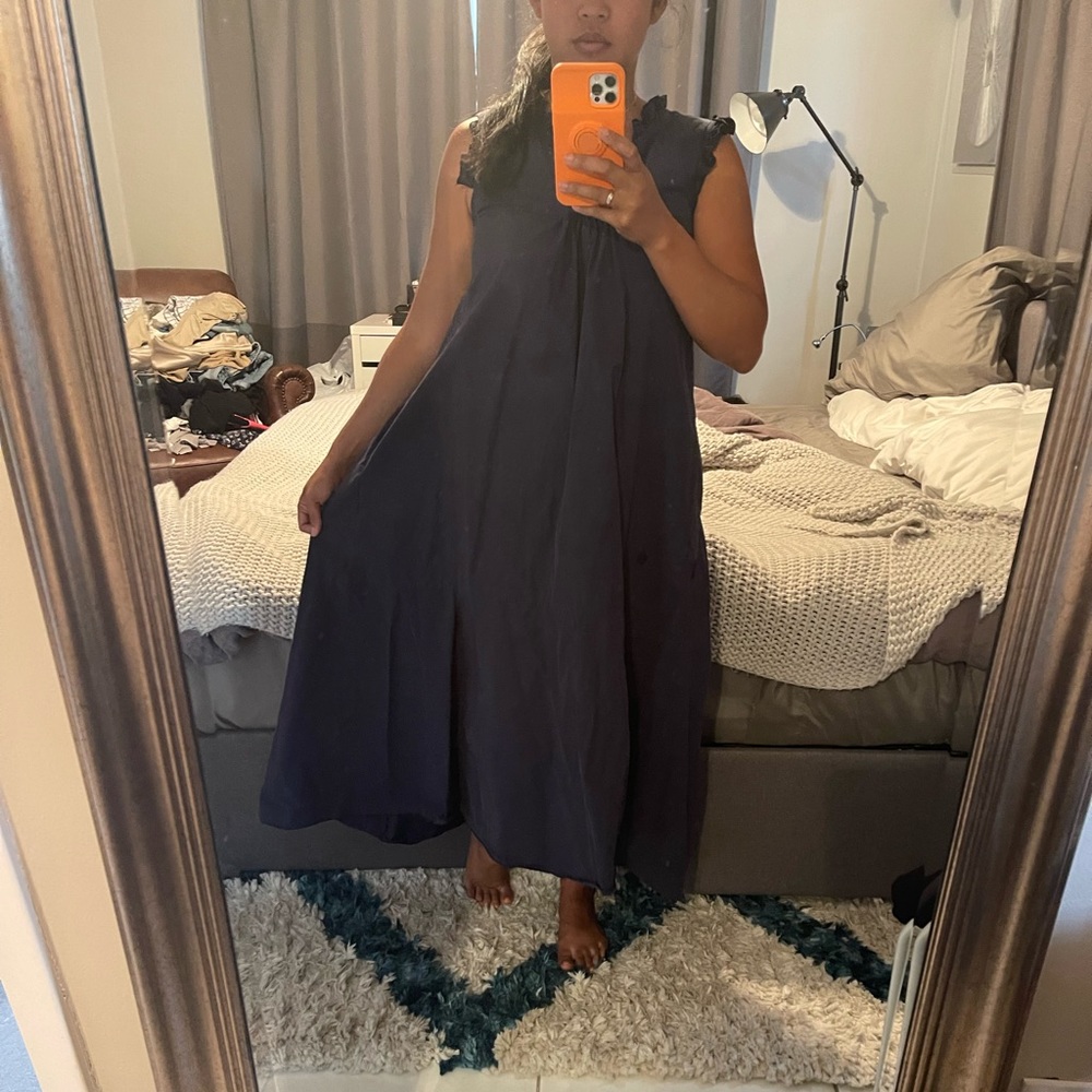 Blue dress